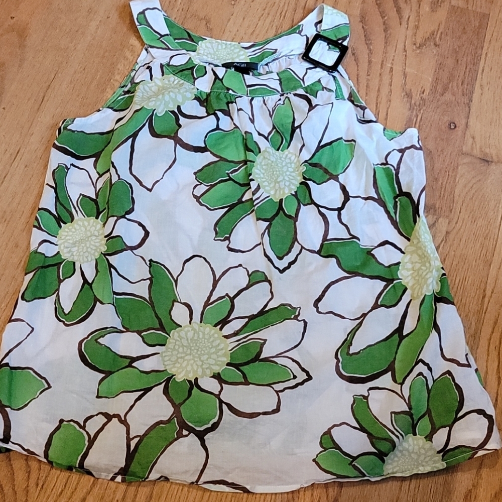 Cotton Floral Tank